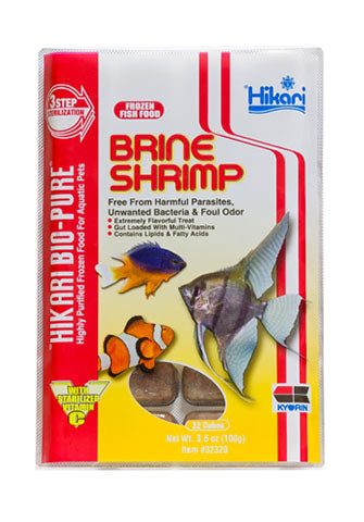 Hikari Brine Shrimp 100g - 32 Cubes