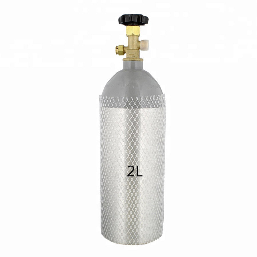 Stainless Steel CO2 Gas Cylinder 2L
