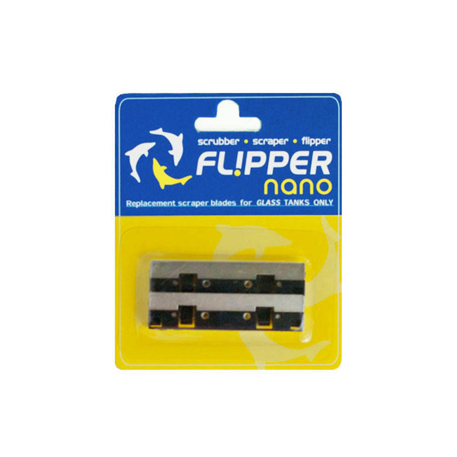 Flipper Nano Magnet Cleaner Stainless Steel Blade 2pk