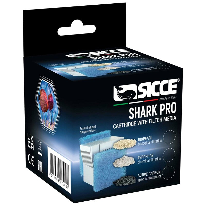 Sicce SHARK PRO Carbon Cartridge with Sponge