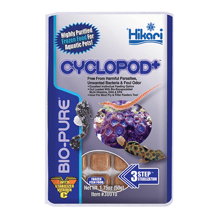 Hikari Cyclopod 50g - 40 Mini Cubes