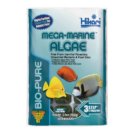 Hikari Mega Marine Algae 100g - 32 Cubes