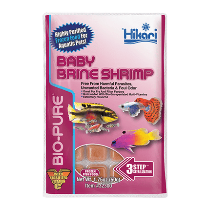 Hikari Baby Brine Shrimp 50g - 40 Mini Cubes