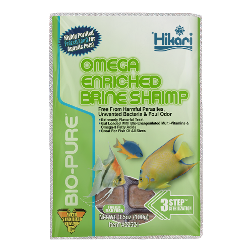 Hikari Omega Brine Shrimp 100g - 32 Cubes