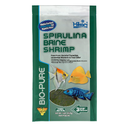 Hikari Spirulina Brine Shrimp 454g - Flat Pack