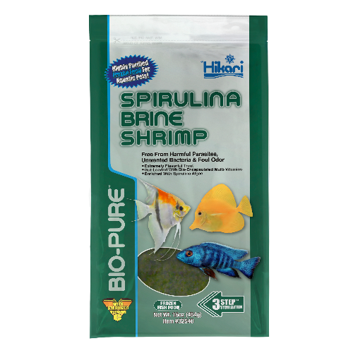 Hikari Spirulina Brine Shrimp 454g - Flat Pack