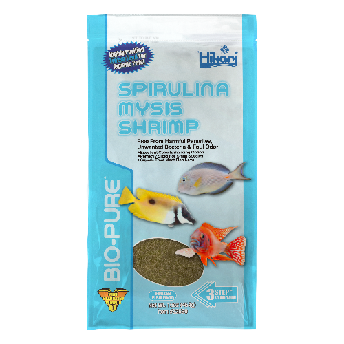 Hikari Spirulina Mysis Shrimp 454g - Flat Pack