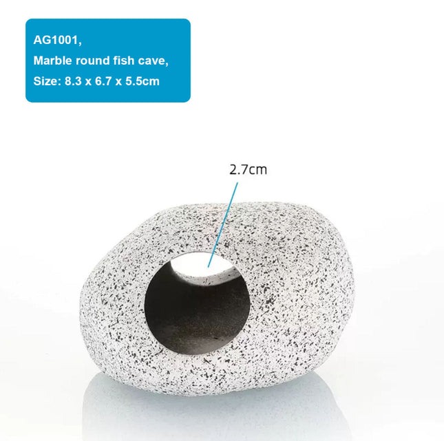 AquaGen Ornaments Marble Cave Round