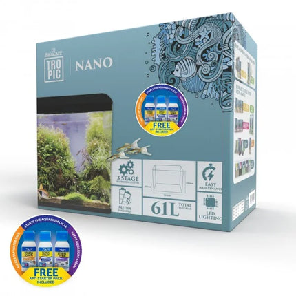 Bioscape Nano Aquarium Unit Black