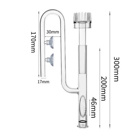 Glasswork Surface Skimmer Outlet