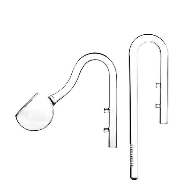 Glasswork Poppy Pipe Outflow + Inflow Glass Set