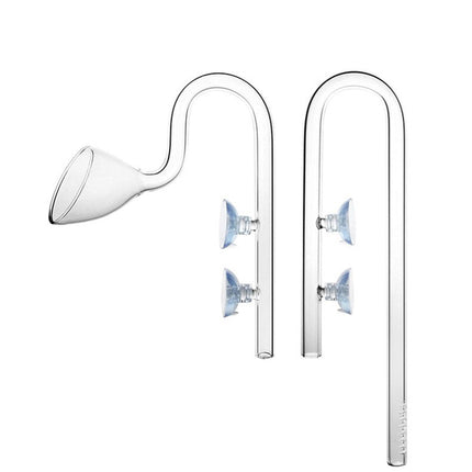 Glasswork Lily Pipe Outflow + Inflow Glass Set