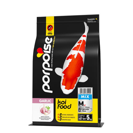Porpoise premium koi food for growth and color enhancement
High quality koi fish food with spirulina and probiotics
Porpoise koi food for healthy growth and body development
Koi pellet food with fish meal and krill meal ingredients
Premium koi diet for vibrant colors and improved health
Porpoise koi feed with vitamins minerals and probiotics
Advanced koi food formula for liver health and muscle growth
Complete nutrition koi food for pond fish care