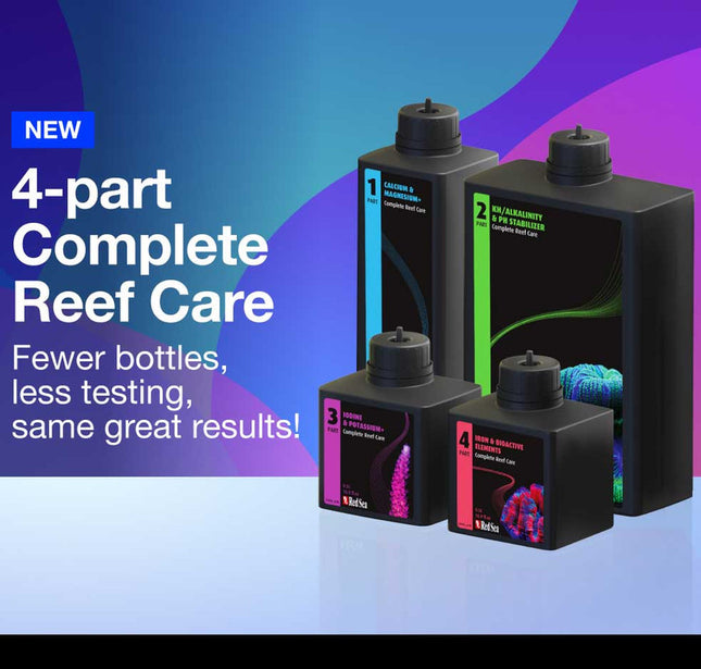 Red Sea 4-Part RCP Complete Reef Care Dosing System