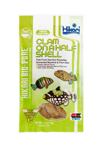 Hikari Clam on a Half Shell 113g - Flat Pack