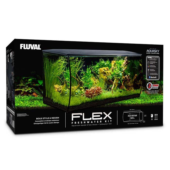 Fluval Flex Aquarium Kit, 32.5 US Gal (123 L)