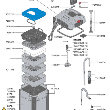 EHEIM professionel 4+ 350 with Media 2273 (350L, 1050L/hr)