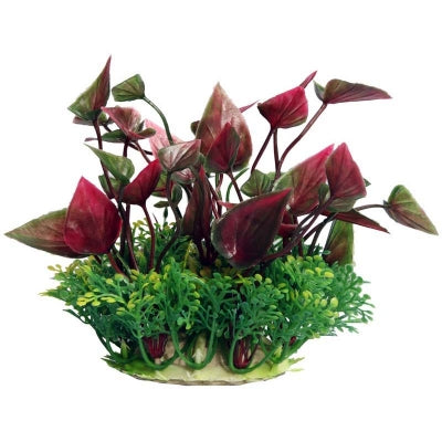 AquaOne Ornaments Ecoscape Small Lily Red