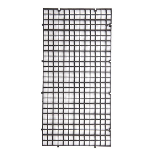 Egg Crate Black 15cm x 30cm