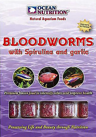 Ocean Nutrition Bloodworm With Spirulina &amp; Garlic