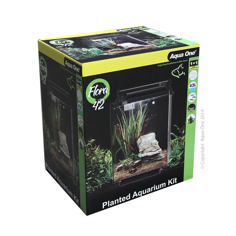 AquaOne Flora 42 Glass Planted Aquarium