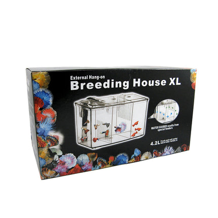 External hang on breeder box for aquarium fish fry and breeding
Hang on aquarium breeder box for external fish isolation and fry protection
External mounted breeder box for fish tank breeding and quarantine
Aquarium hang on breeding box for safe fish fry rearing
External hang-on breeder box for aquarium fry saver and isolation use
Fish tank external breeder box with hang-on mounting system
Aquarium breeding isolation box external hang-on design
Hang on type external breeder box for aquarium fish and fry car