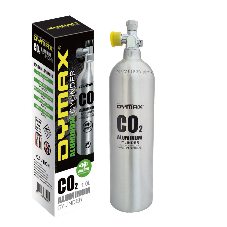 Dymax Co2 Aluminium 1L Cylinder - Empty