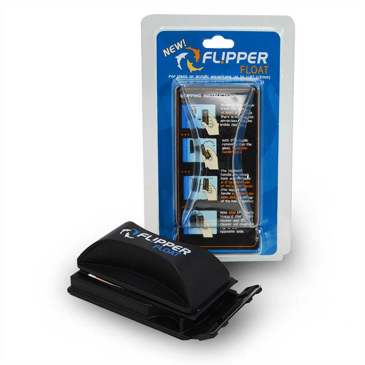 Flipper FLOAT Standard Algae Magnet Cleaner up to 1/2&quot; Tanks