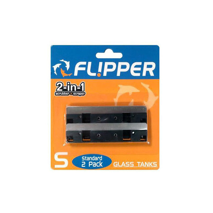 Flipper Standard Magnet Cleaner Stainless Steel Blade 2pk