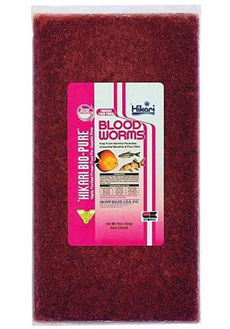 Hikari Blood Worms 454g - Flat Pack
