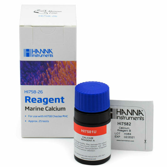 Hanna - (HI758-26) Marine Calcium Checker Reagents - 25 Tests