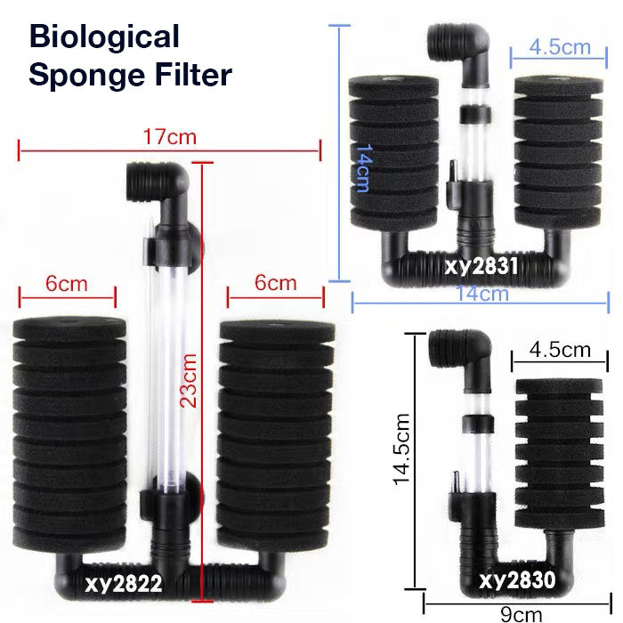 XY Biological Aquarium Sponge Filter