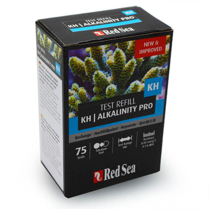 Red Sea KH Alkalinity Pro Test Kit