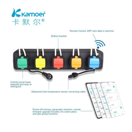 Kamoer X5S 5 Channel WiFi  Dosing Pump