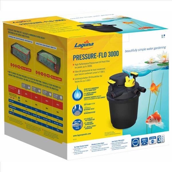 Laguna Pressure Flo 3000 Pressurised Pond Filter with UVC Steriliser