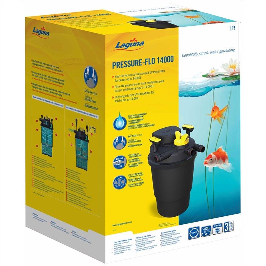 Laguna Pressure Flo 14000 Pressurised Pond Filter with UVC Steriliser