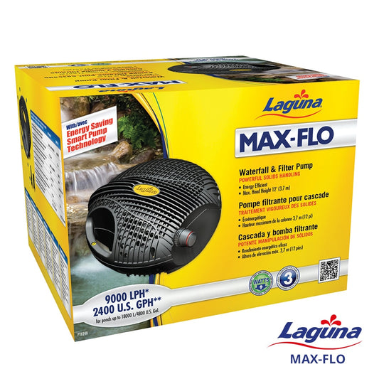 Laguna Max-Flo 9000LPH Waterfall & Filter Pump