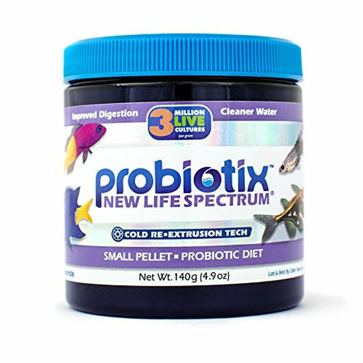 New Life Spectrum Probiotix Small Pellet 140g 0.5 - 0.75mm 60g