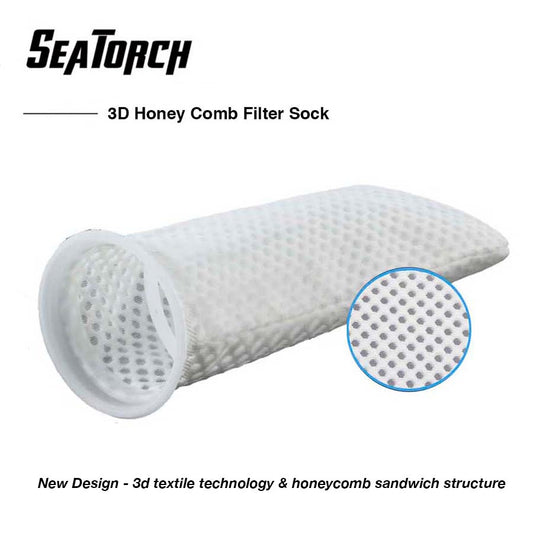 Honeycomb Design Filter Sock 4"