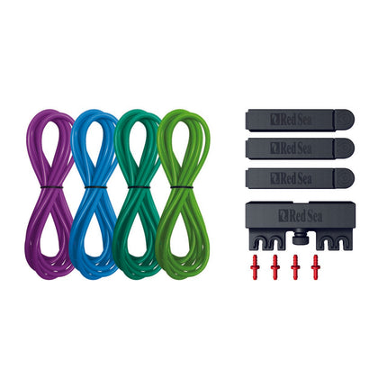 Red Sea ReefDose Deluxe 4-Color Tube Kit (Blue/Green)