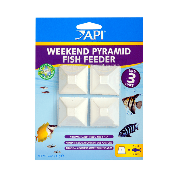 API Weekend Pyramid Fish Feeder 3 Days 40g