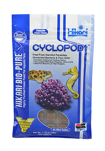 Hikari Cyclopod 50g - 40 Mini Cubes