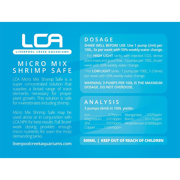 LCA Micro Mix Shrimp Safe