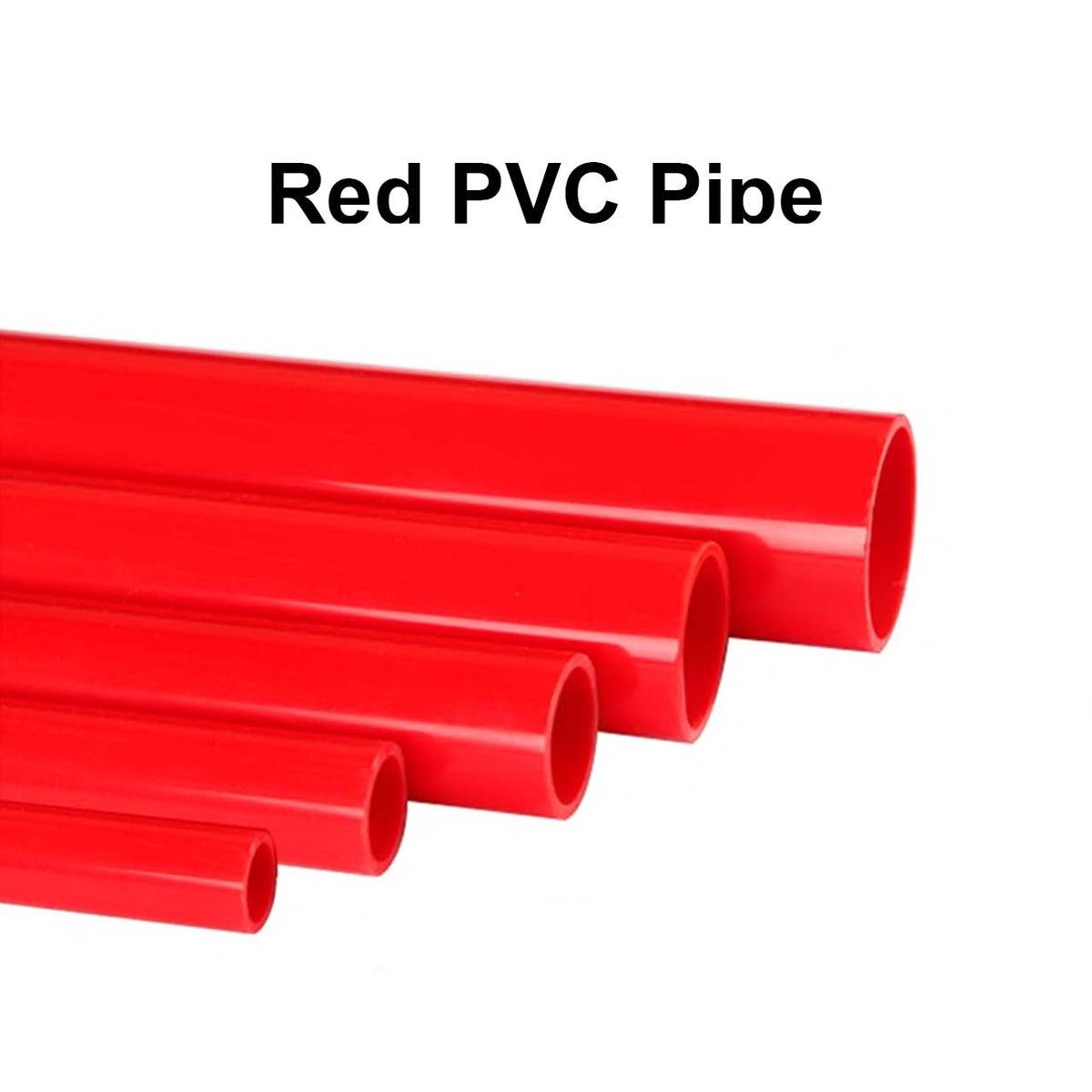 DIN Red PVC Pipe