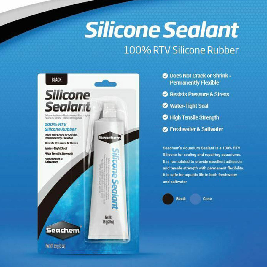 Seachem Silicone Sealant Clear 85g