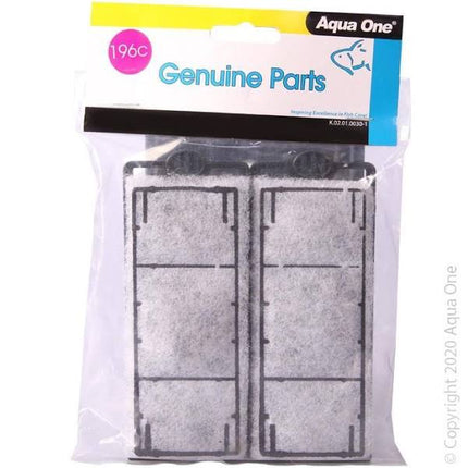 Aqua One Carbon Cartridge 196C - 2PK