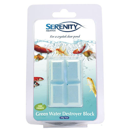 Serenity Green Water Dest  Block Pond 20g