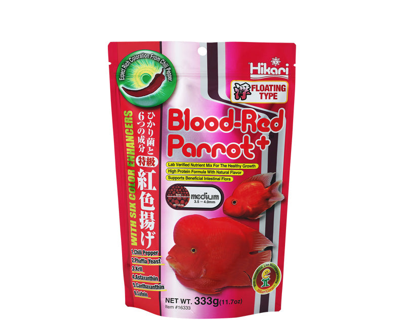Hikari Blood-Red Parrot+ Medium