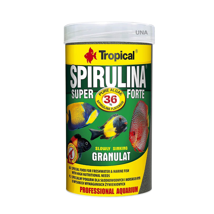 Tropical Super Spirulina Forte Granulat- 36% Spirulina (2mm granulat)